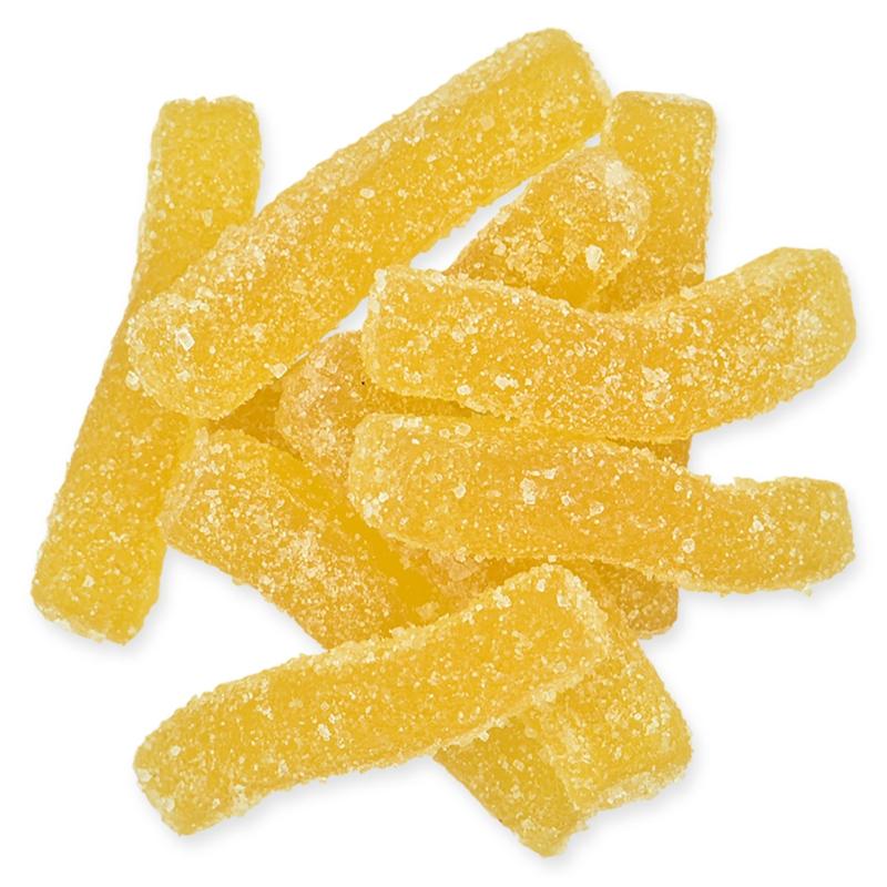 Biologisch Zure Pommes Fruitgum (zonder gelatine) 6x1kg Bag in Box Bananeira