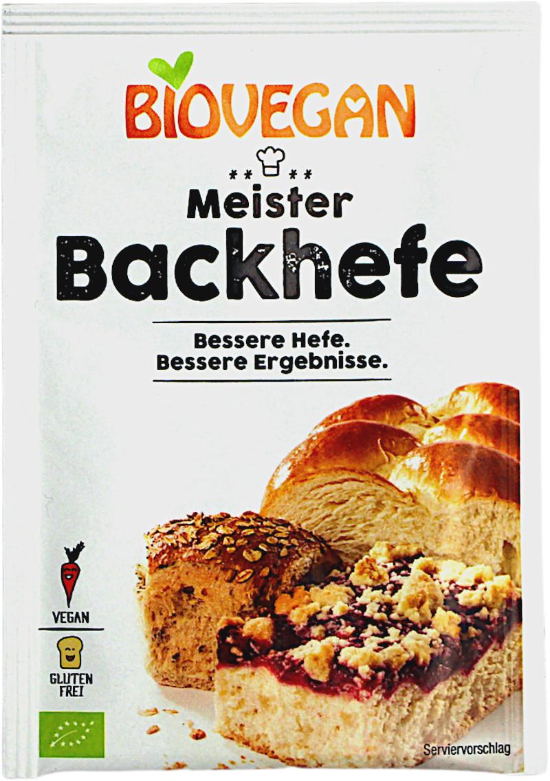 Gist "Meister Bakgist" droog glutenvrij bio 25x7g BiologischVega
