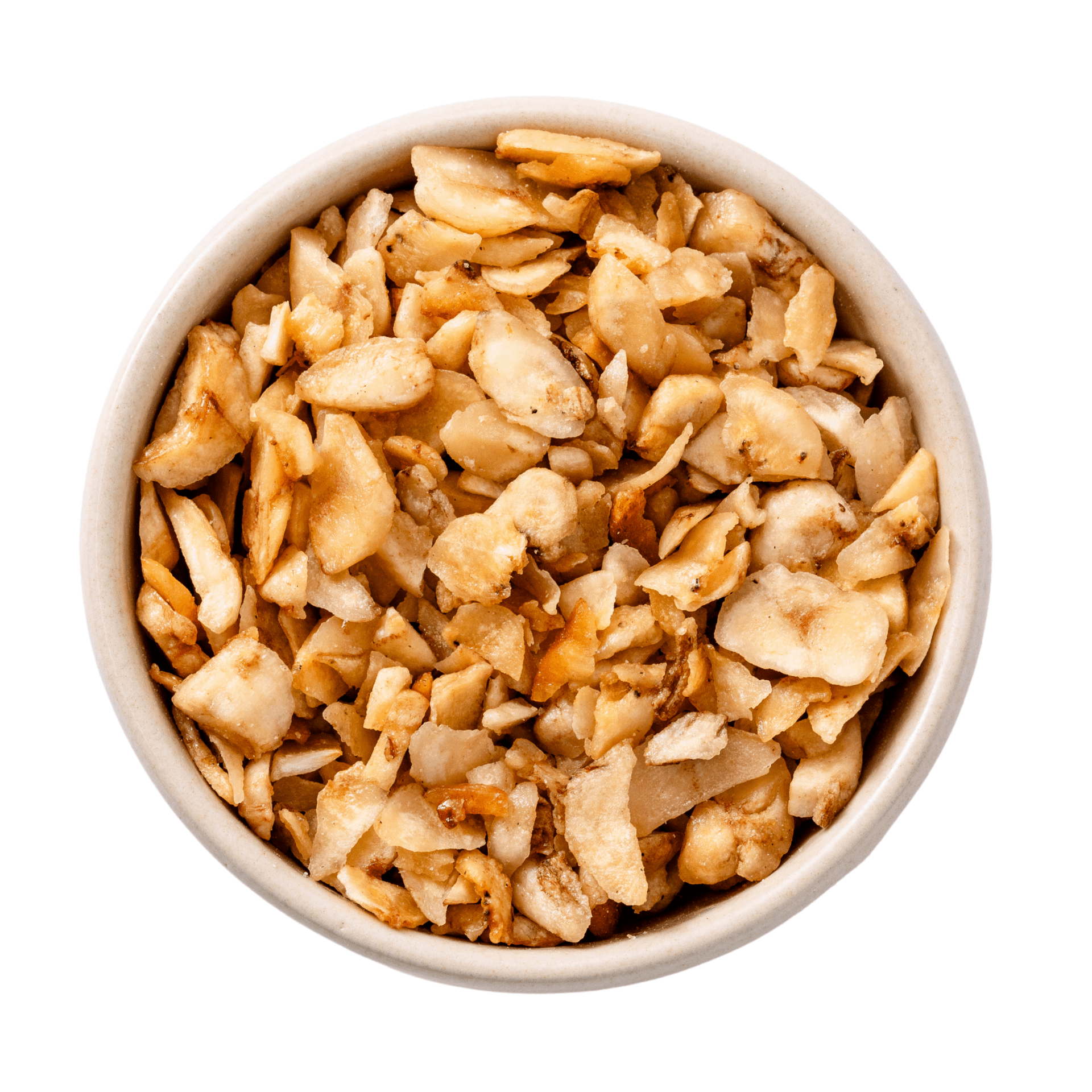 Gebroken en gekwartileerde gezoete Biologische banaanchips 8.16kg