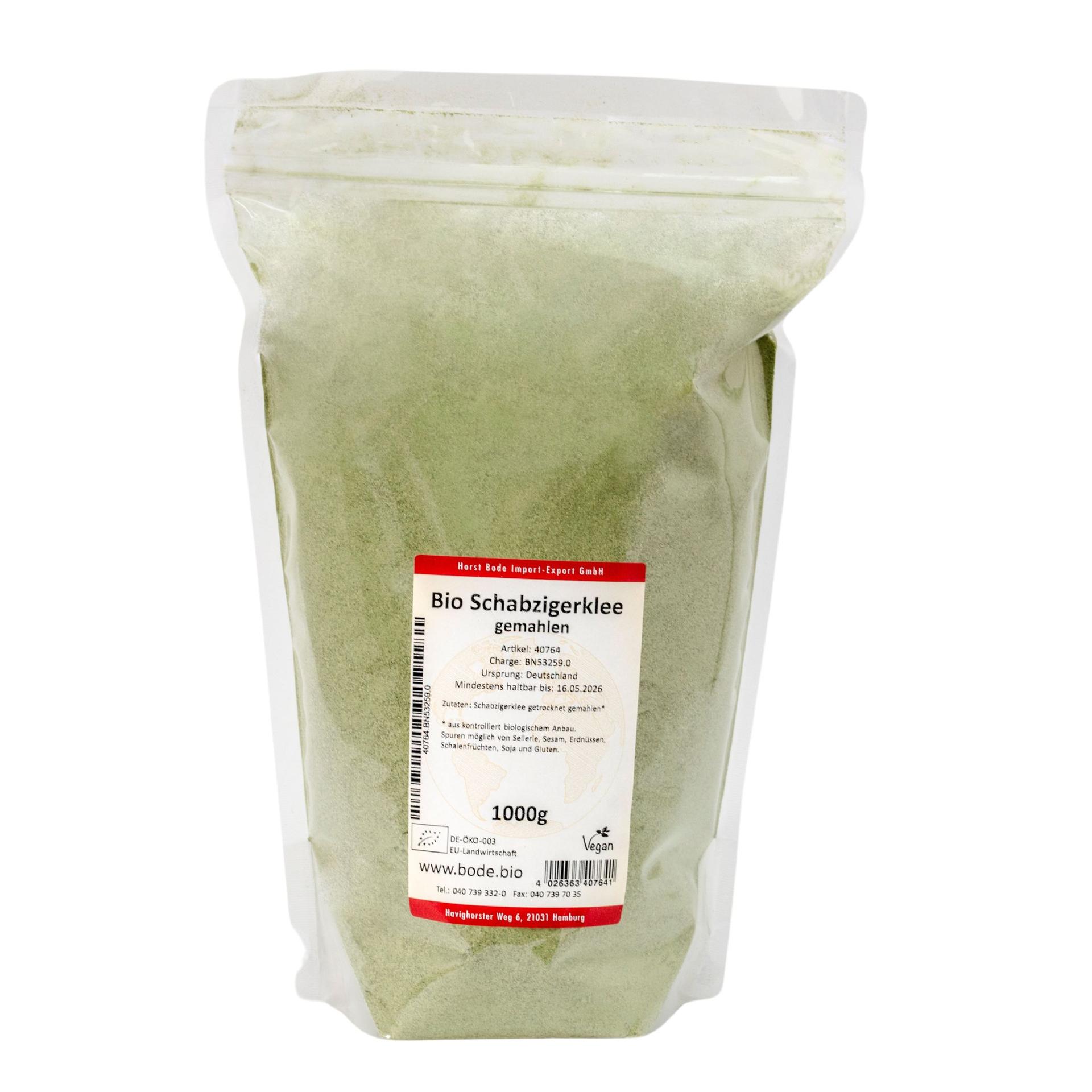 Biologisch gemalen Schabzigerklee 1kg