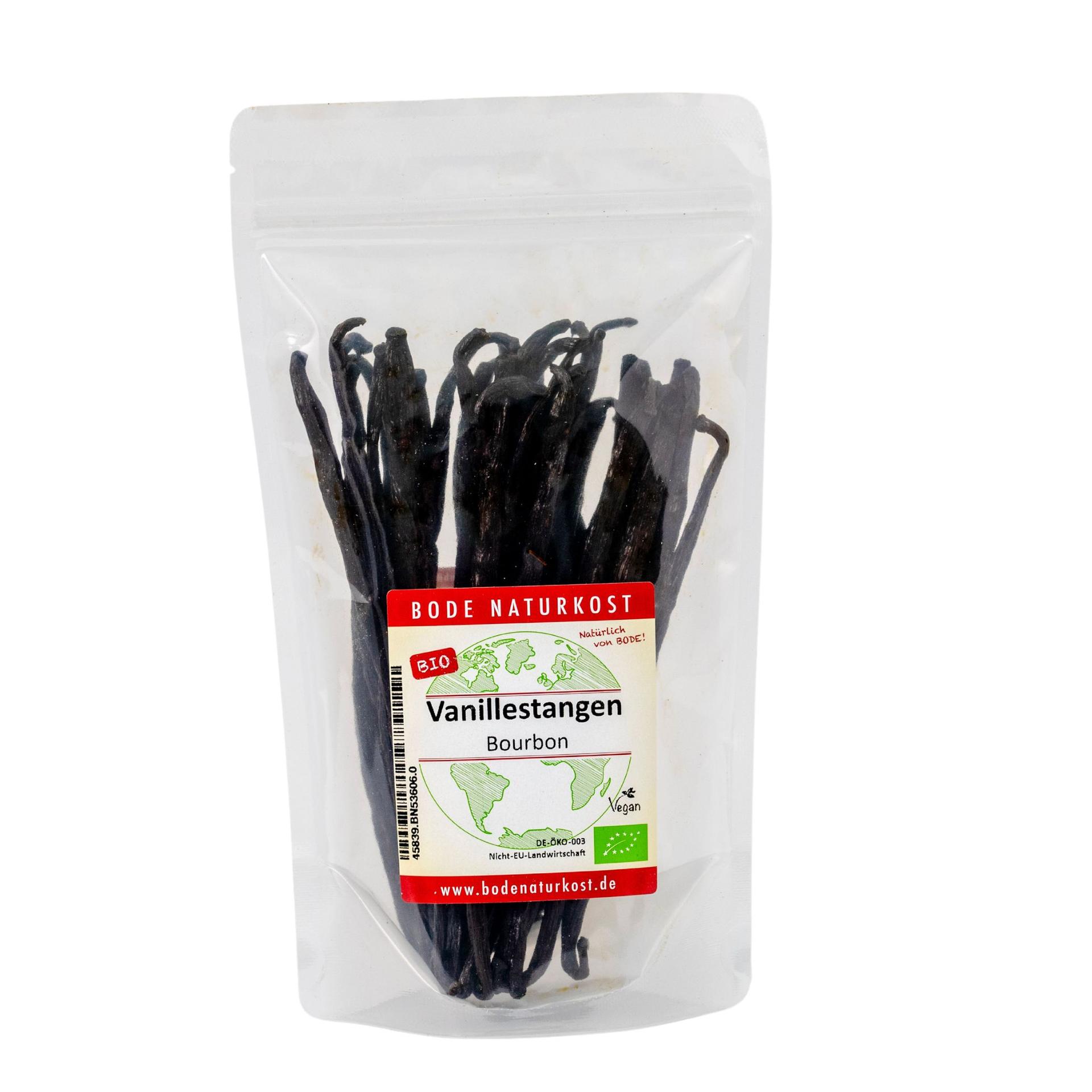 Biologische Bourbon-vanillestokken (13-15cm) 100g