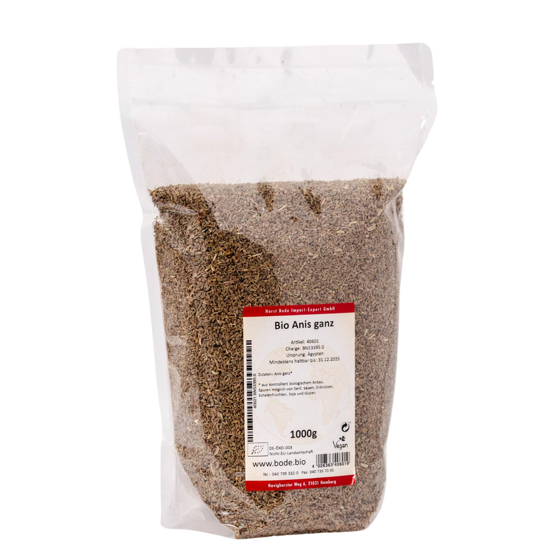 Biologische gehele anijs 1kg