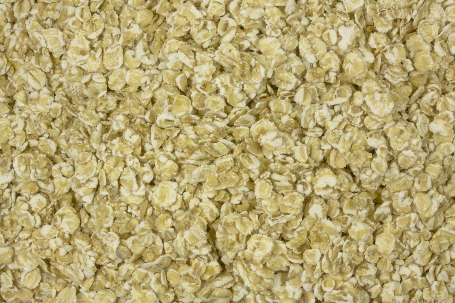 Biologische glimvrije havervlokken fijnbladig 25kg