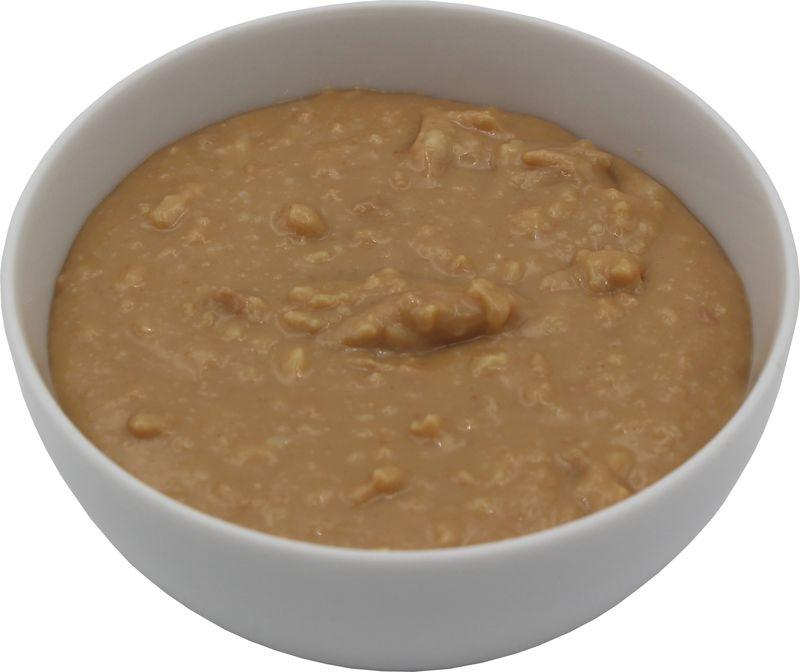 Grostige pindakaas met zout bio 10kg