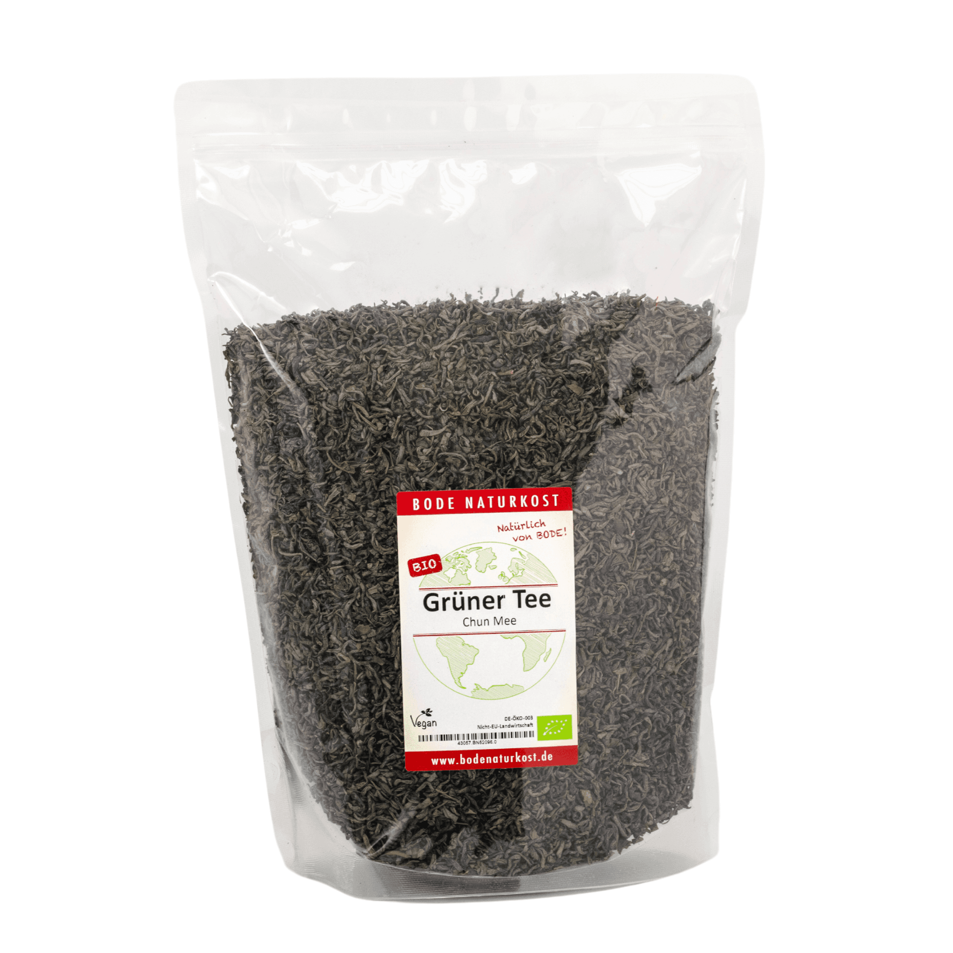 Biologische Groene thee China Chun Mee 1kg