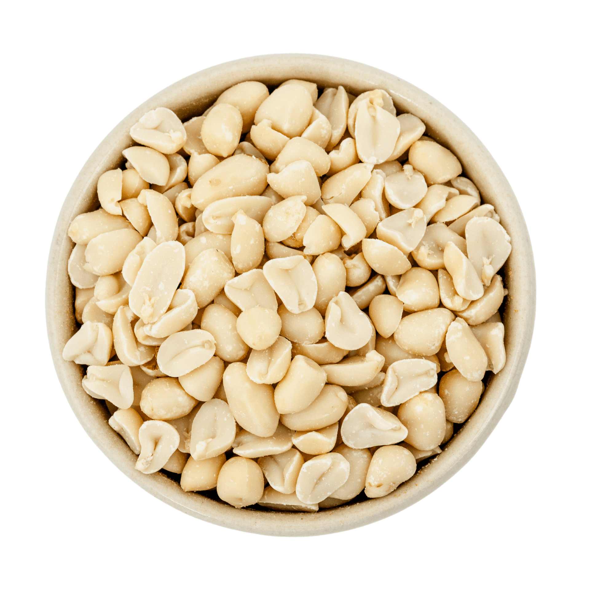 Geblancheerde pindakernen ongeroosterd bio 25kg