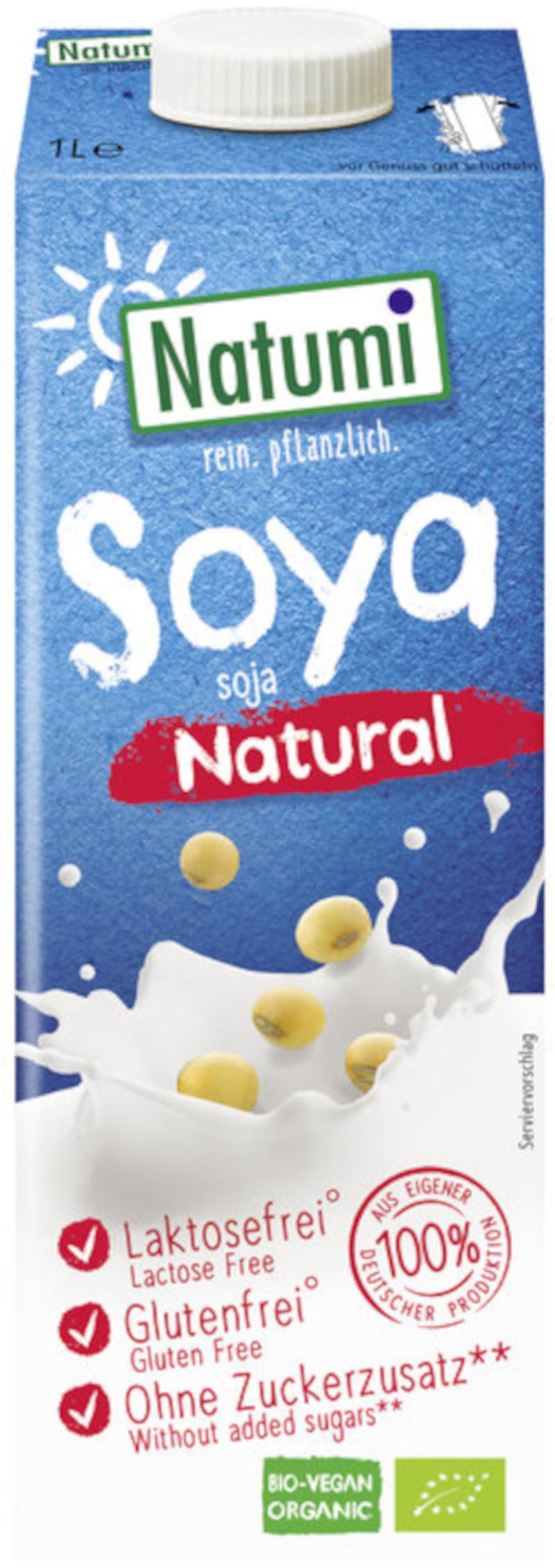 Biologische sojadrink ongezoet Natumi 8x1l