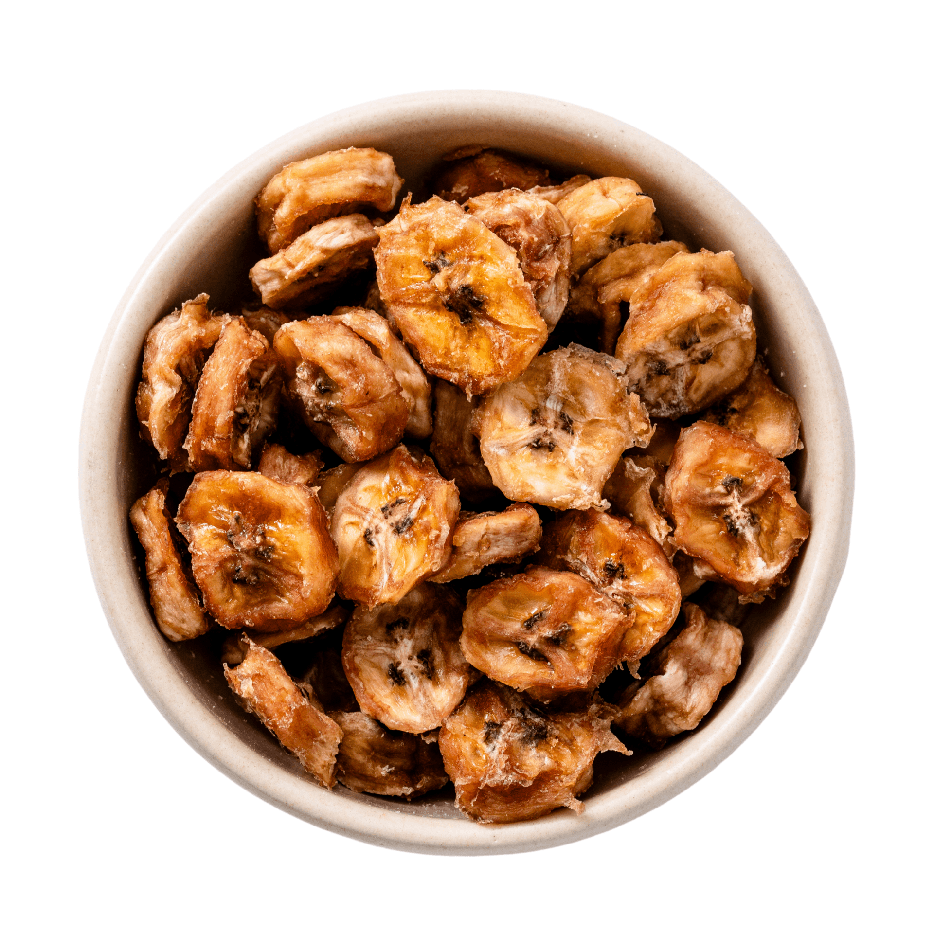 Gedroogde biologische bananenschijven / coins 2,5kg