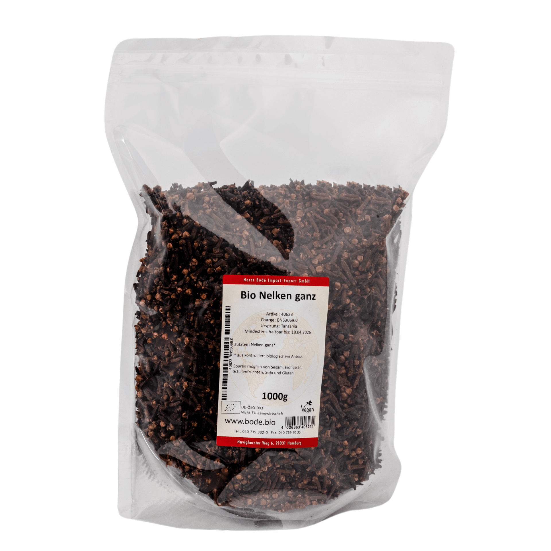 Biologische kruidnagels 1kg