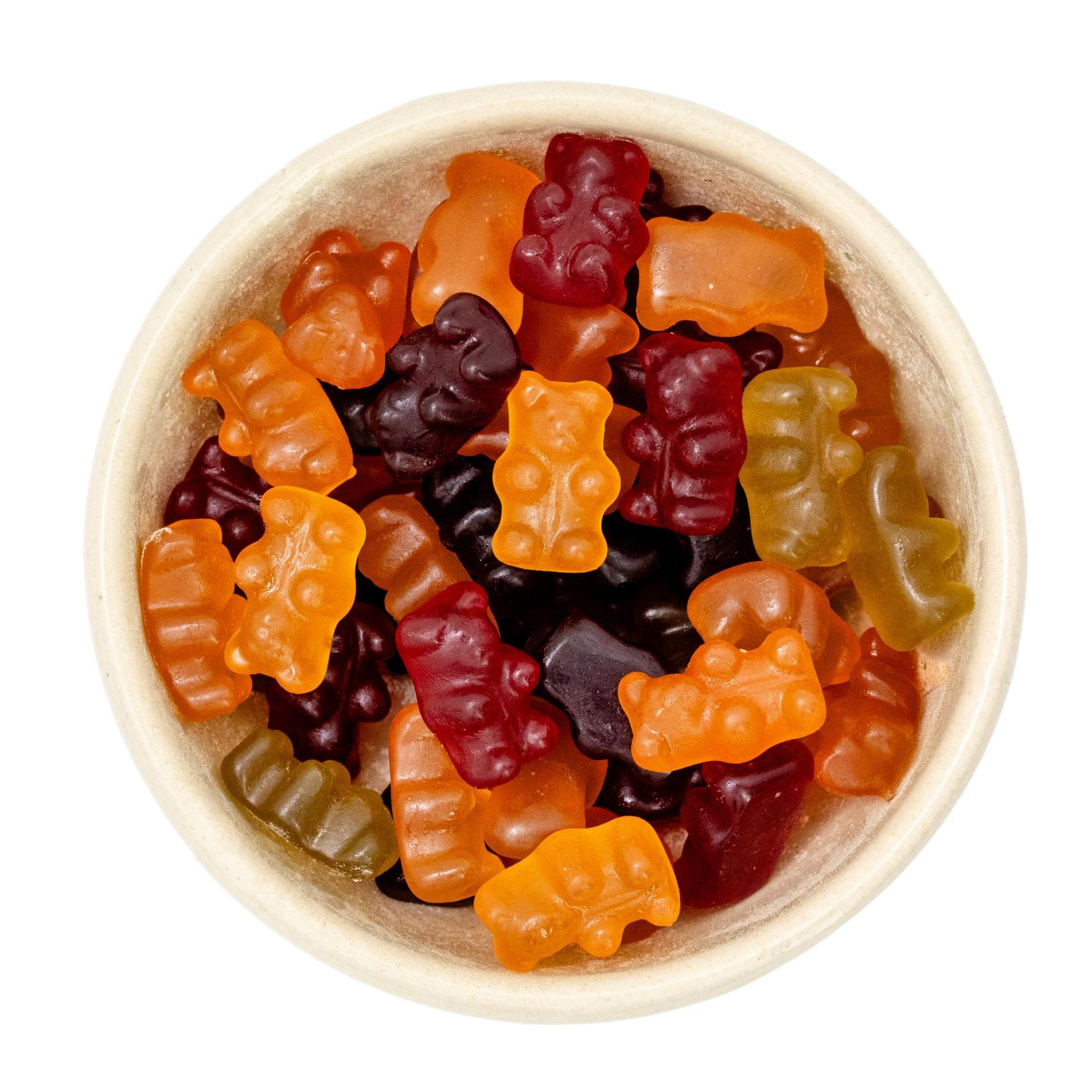 Organic gummy bears without gelatine 2.50kg