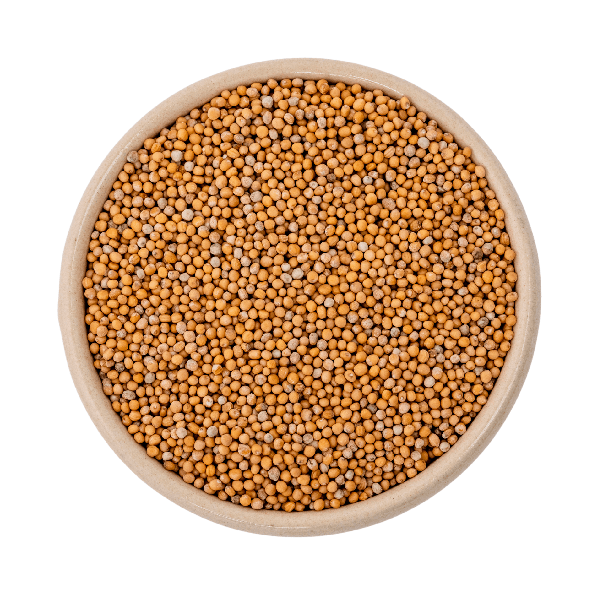 Biologische gehele gele mosterdzaad 1kg