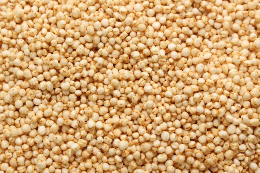 Biologische gepofte quinoa 15kg