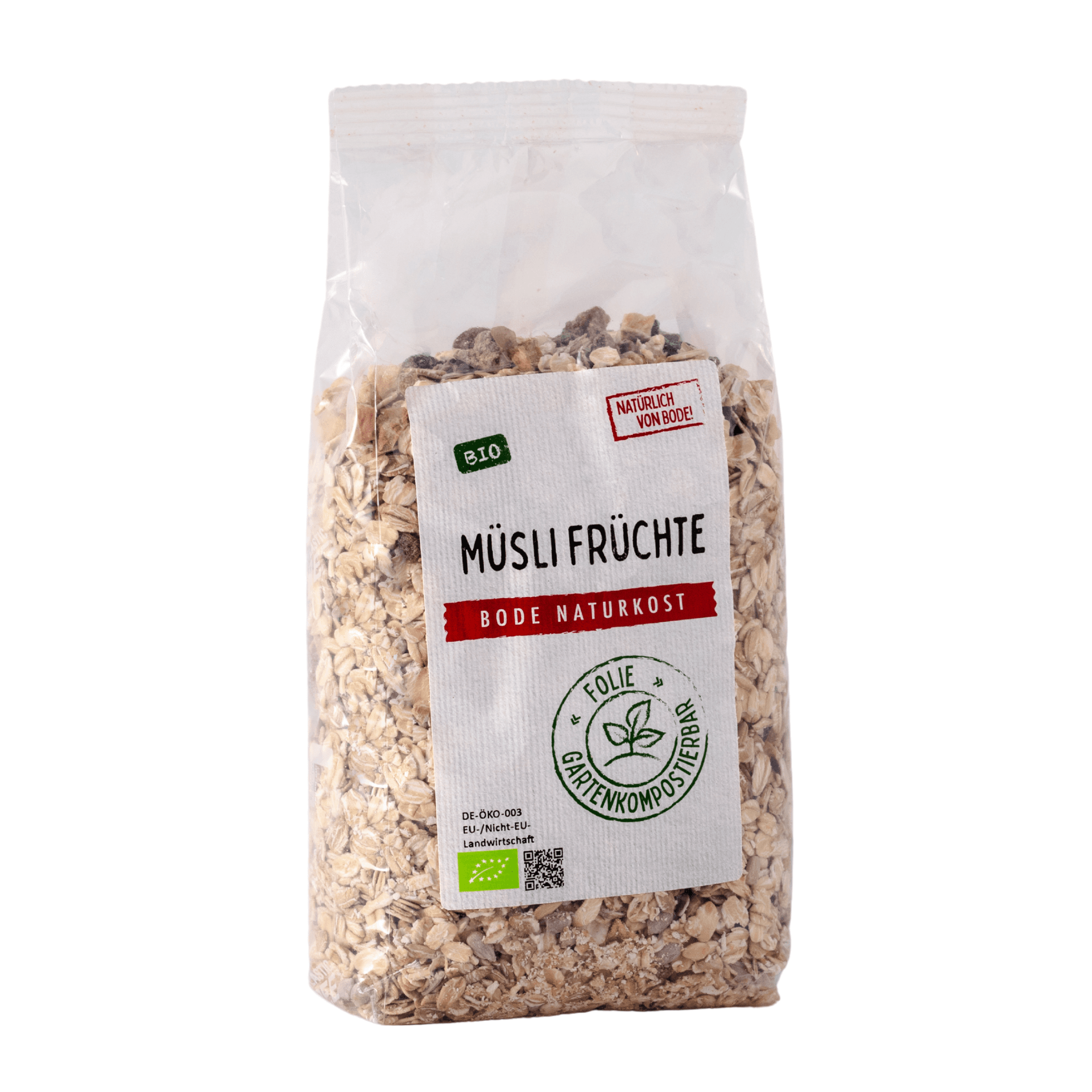 Biologisch Muesli Fruit, composteerbare zak 6x500g