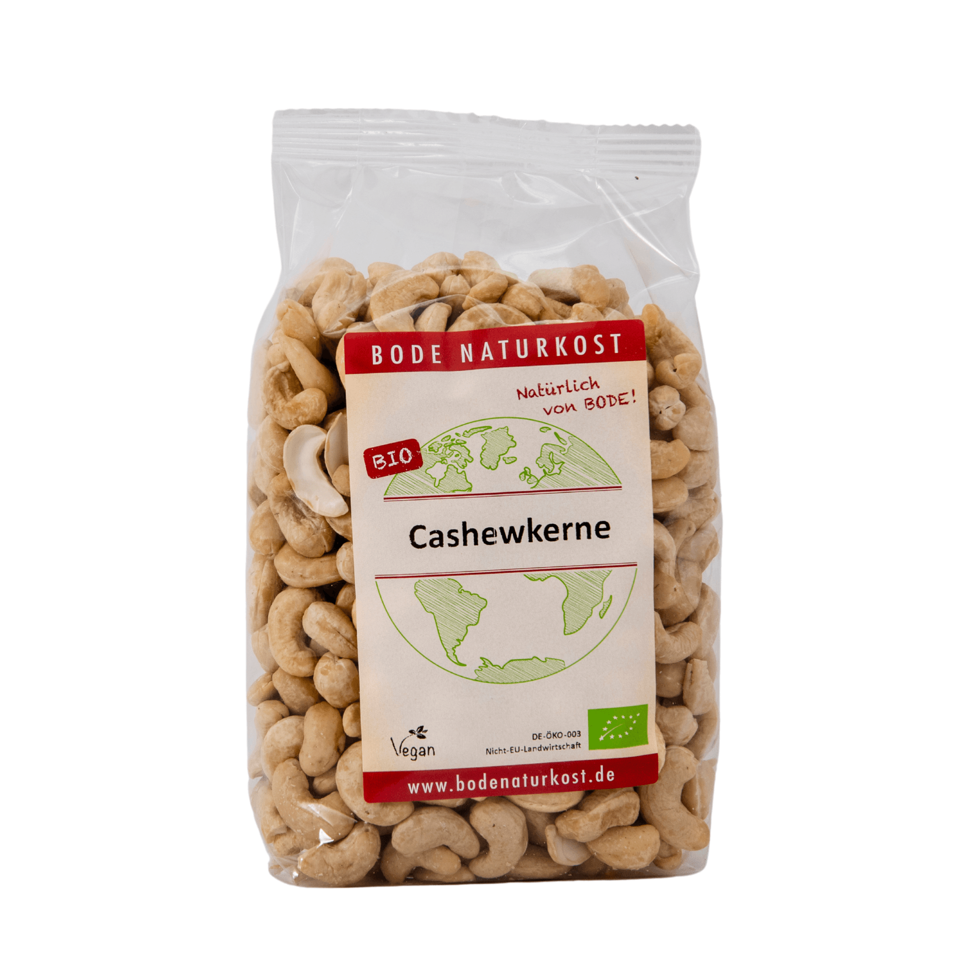 Biologische cashewnoten 6x500g