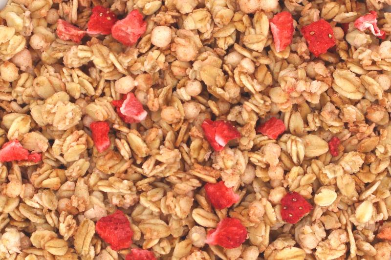 Crunchy Aardbei (Hafer) Bio 20kg