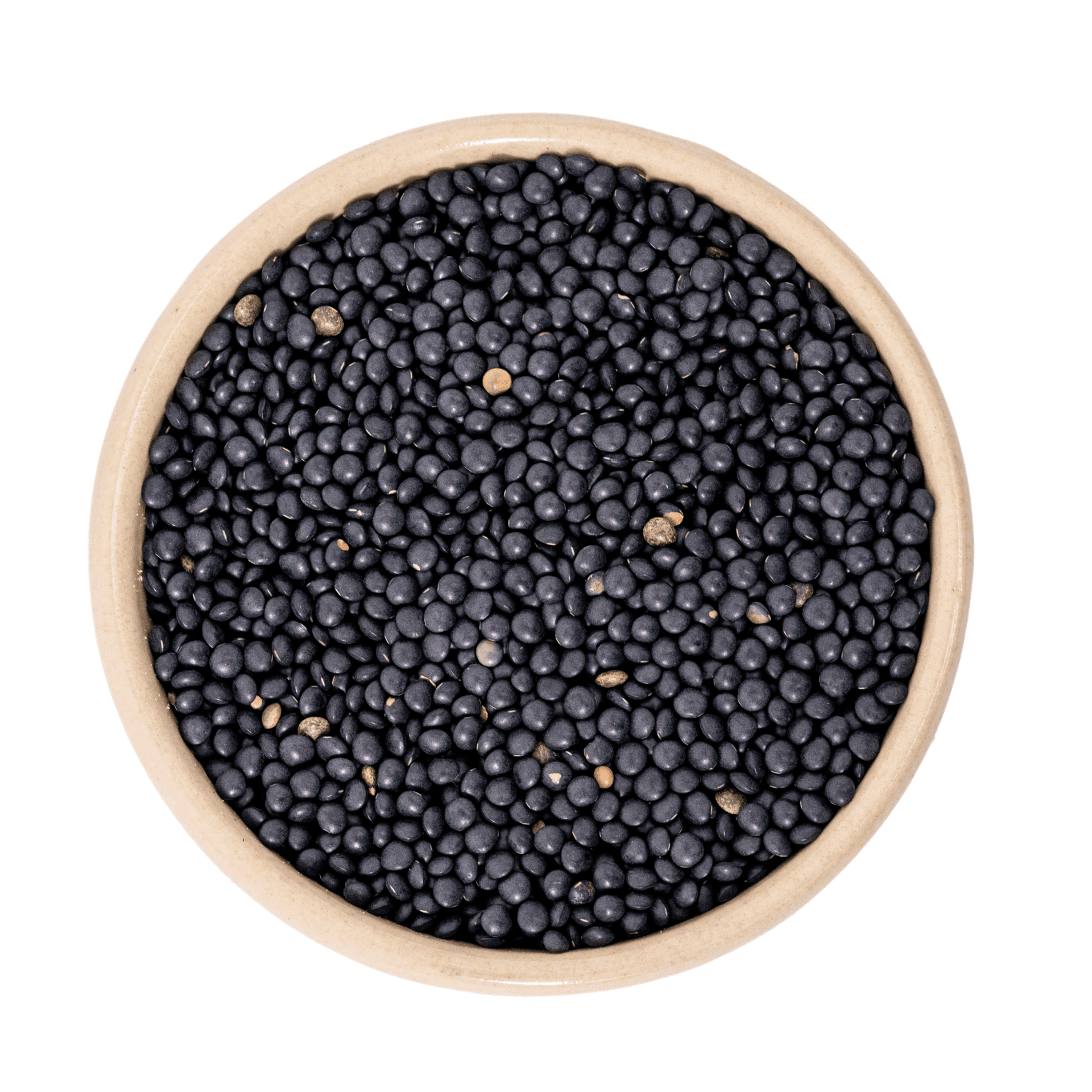 Zwarte lensen bio (Beluga) 25kg