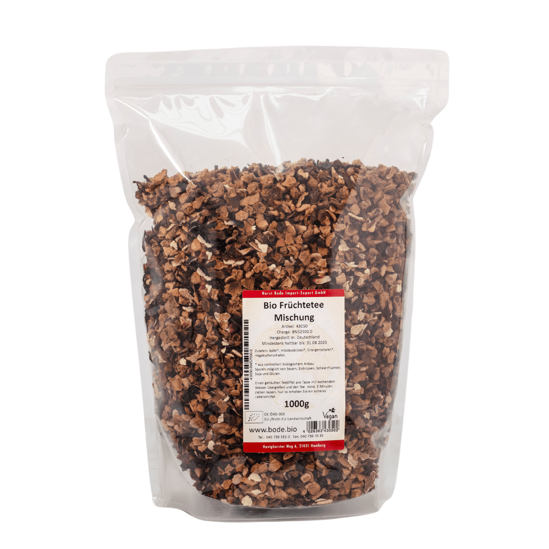 Biologische vruchtentheemengeling 1kg