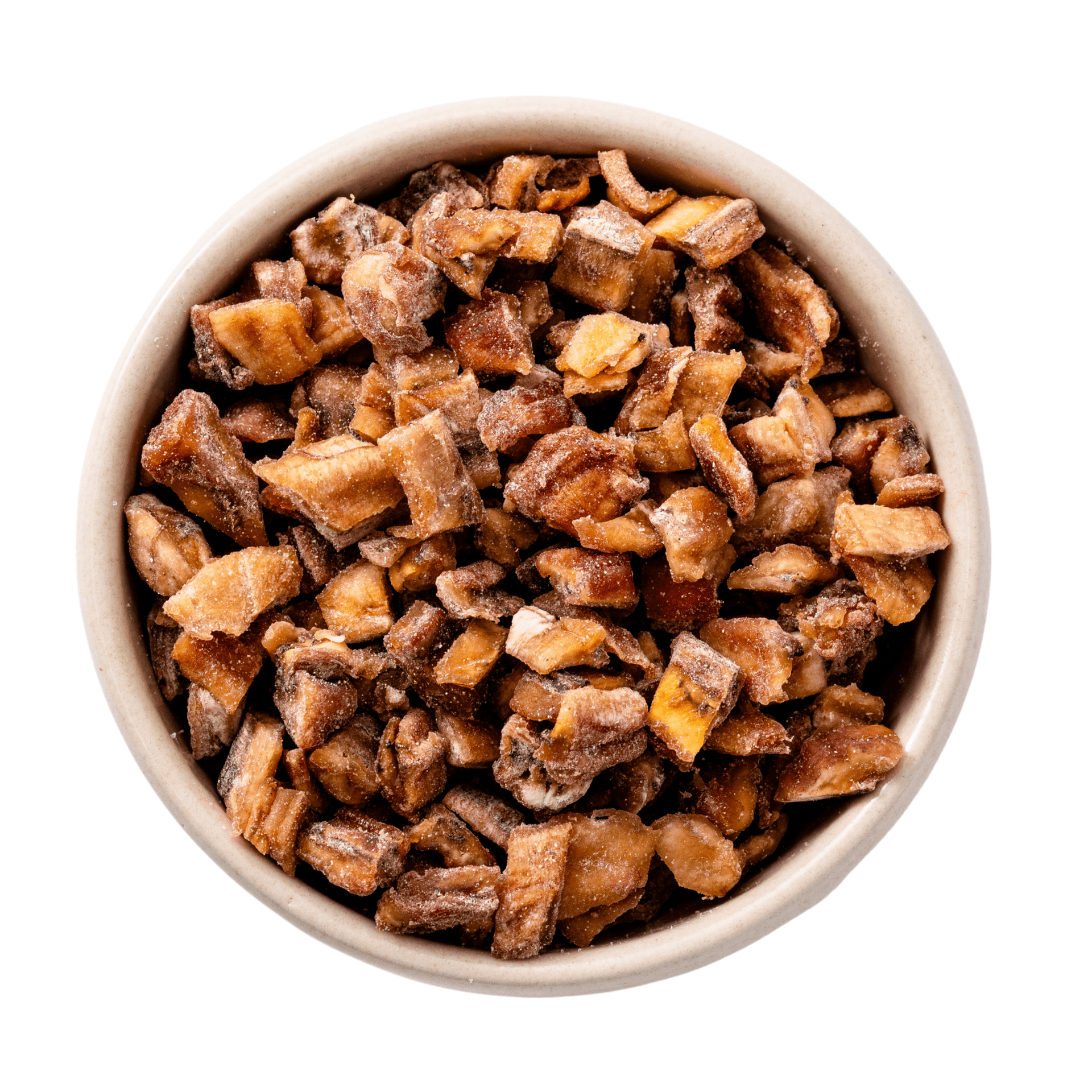 Gedroogde bananenstukjes 8-12 mm Biologisch 10kg