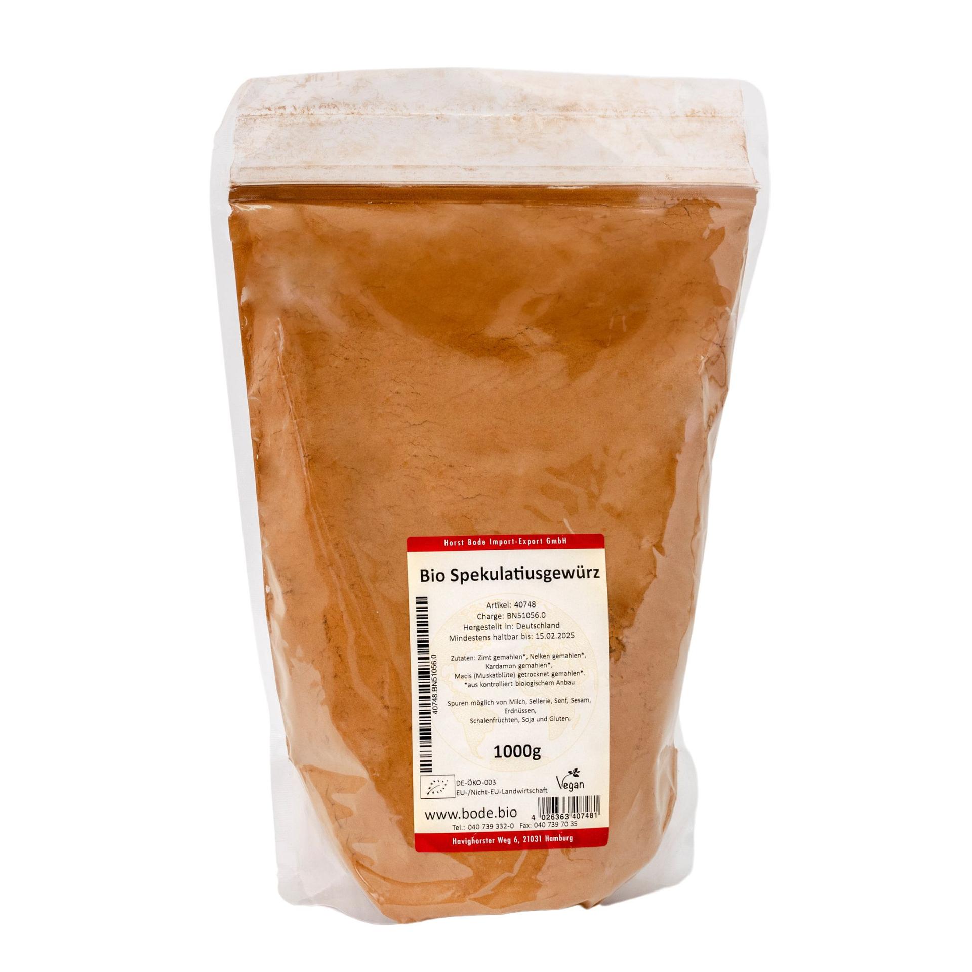 Biologisch Speculaaskruiden 1kg