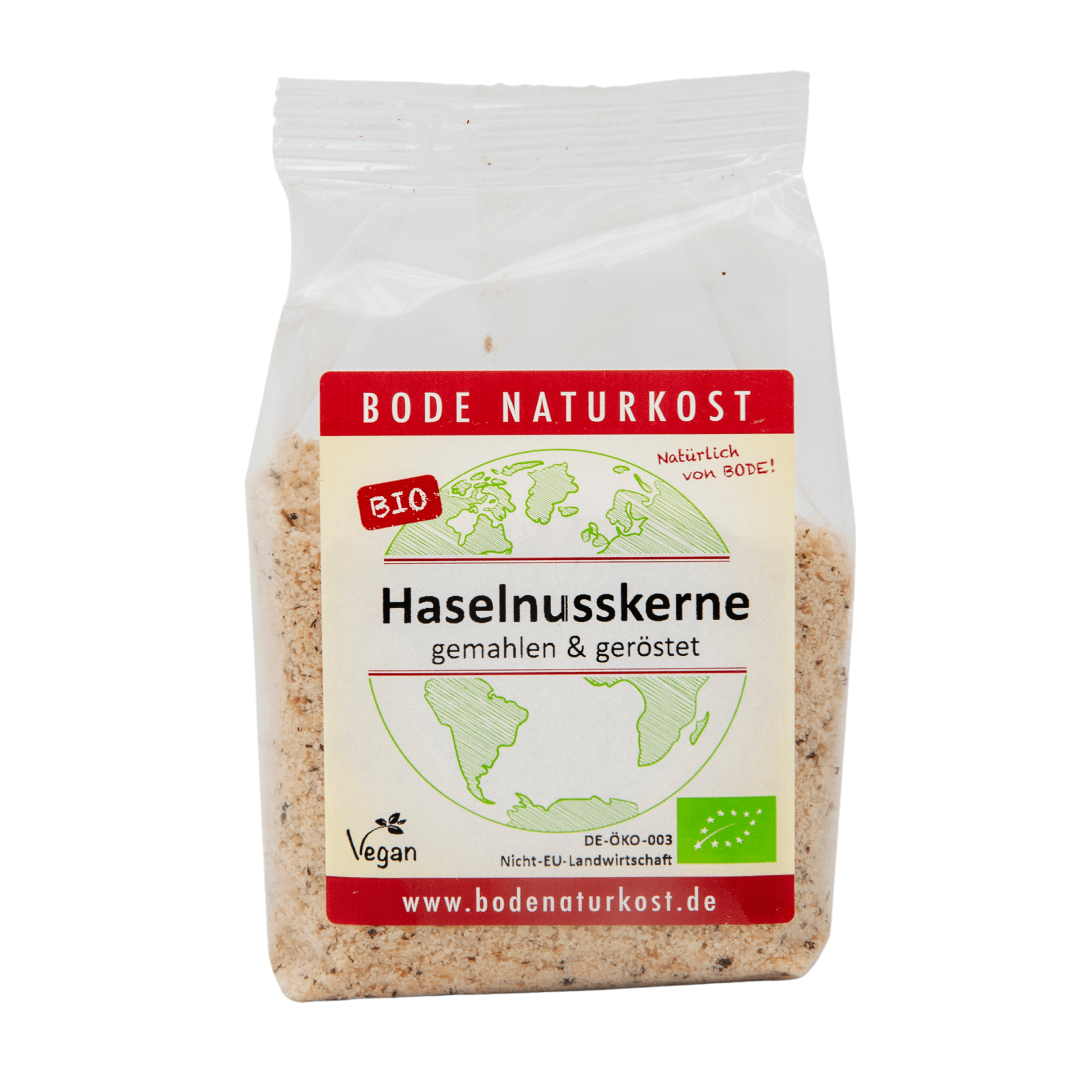 Bio gerosterde gemalen hazelnoten 6x100g