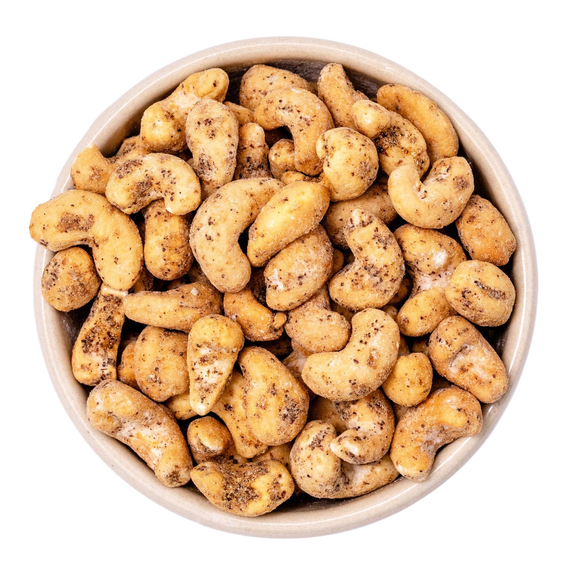 Vanille-Cashews - Biologische Cashewnoten geroosterd licht gezoet met vanille 10kg