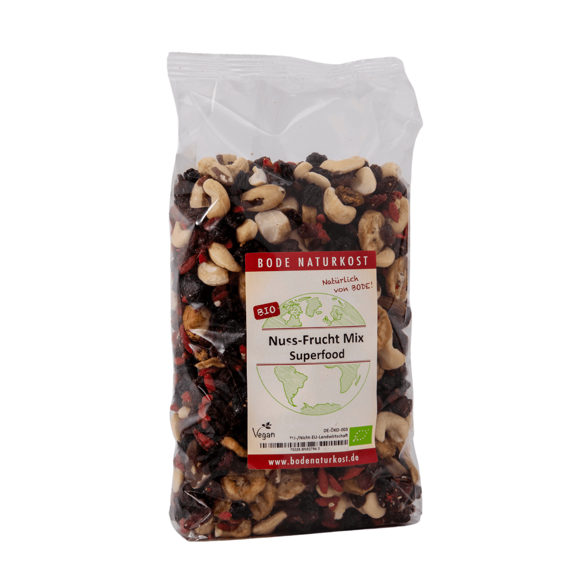 Noten-Fruit Mix Superfood biologisch 1kg