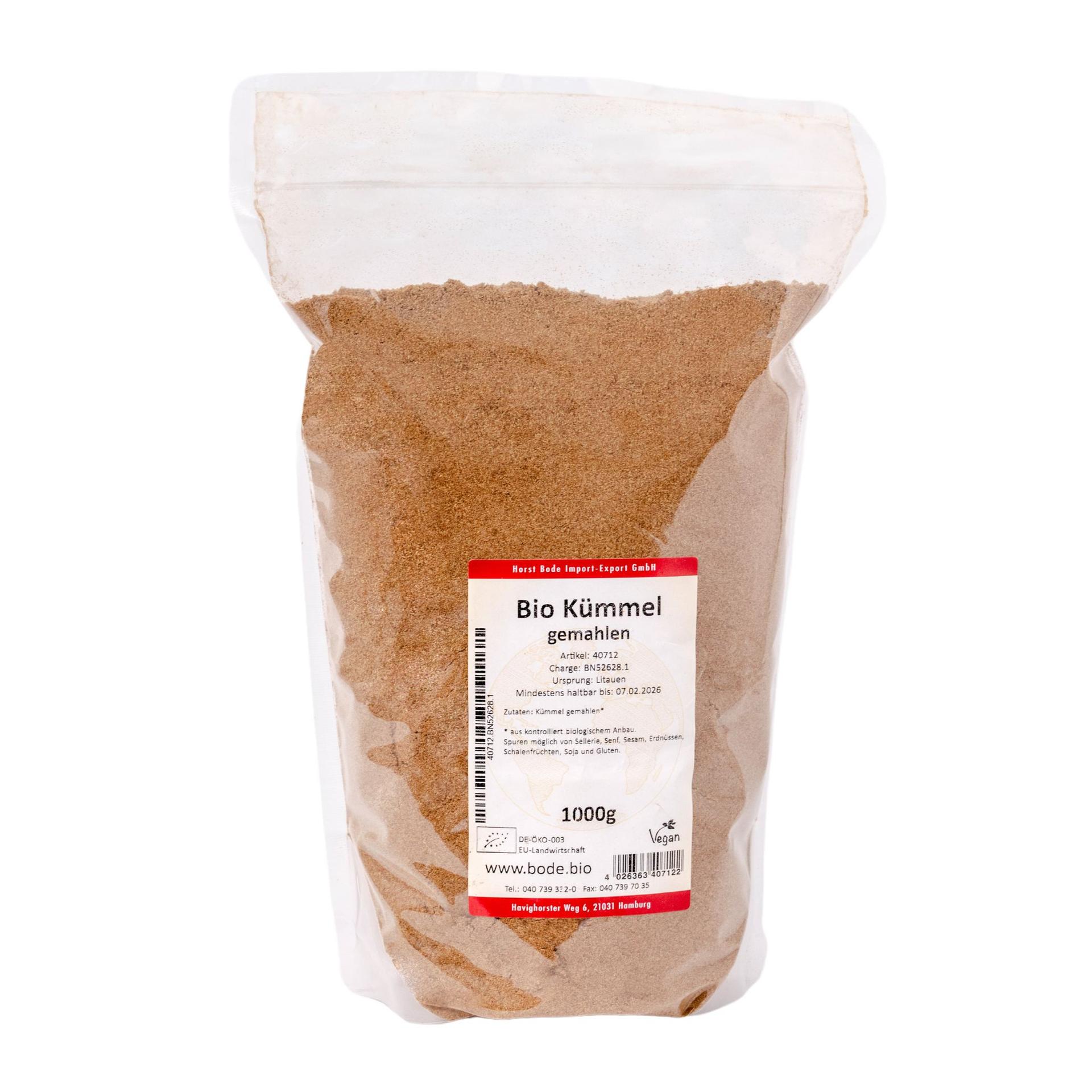 Biologisch gemalen komijn 1kg