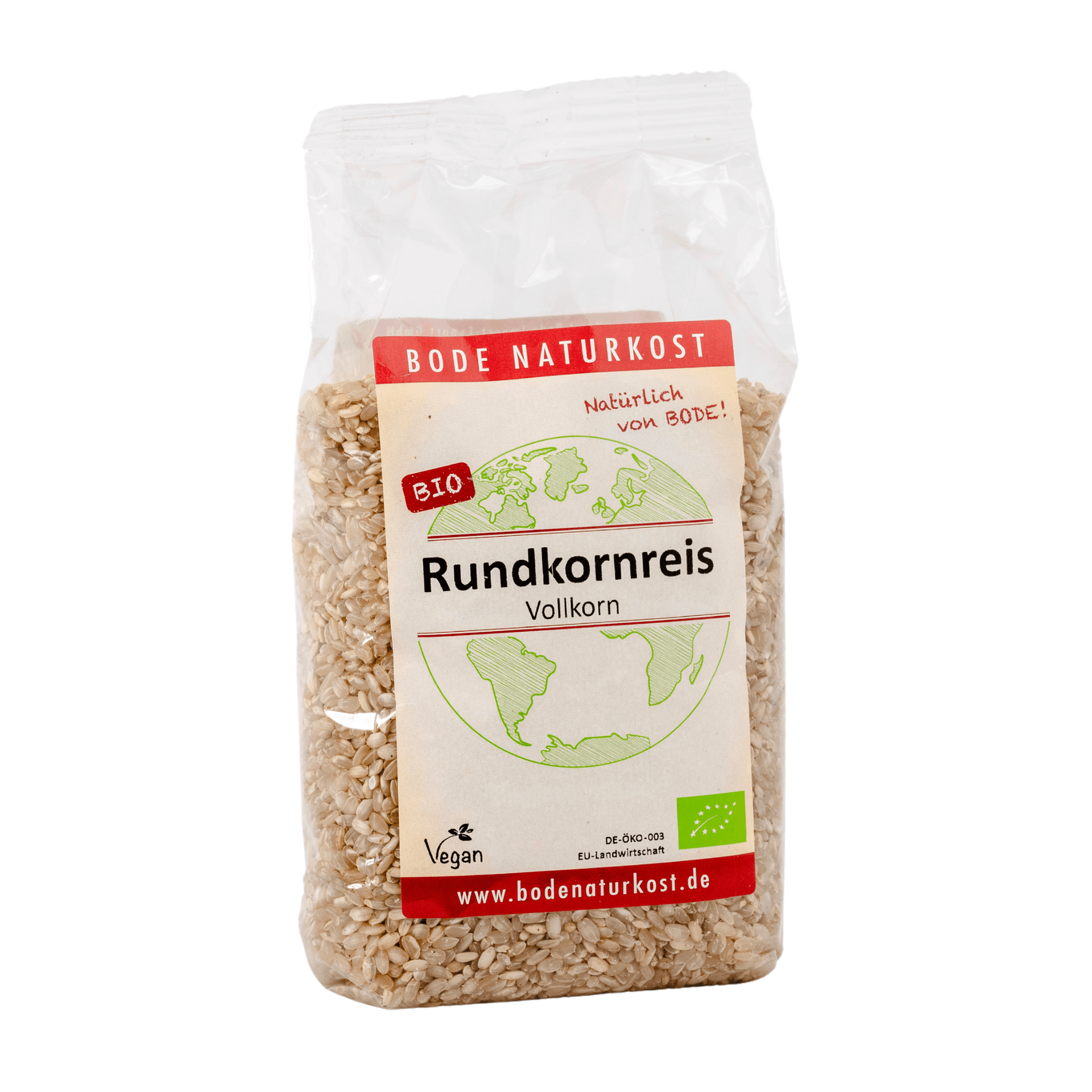 Rondekorrelrijst Volkorrel Biologisch 6x500g