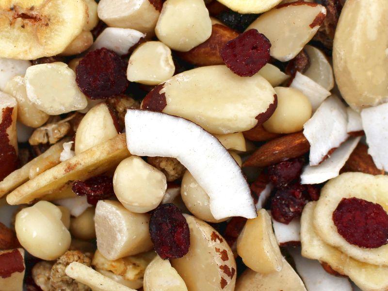 Luxueus Leven - Macadamia Noten-Fruiten Mix Biologisch - zonder rozijnen - 12.50kg
